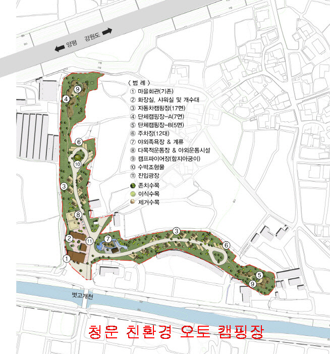 청운오토캠핑장 이미지