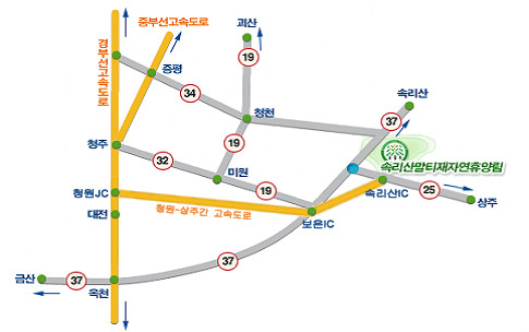 국립속리산말티재자연휴양림 이미지