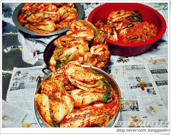 시골김치 이미지