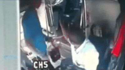 심각한 버스기사 폭행...gif | 인스티즈