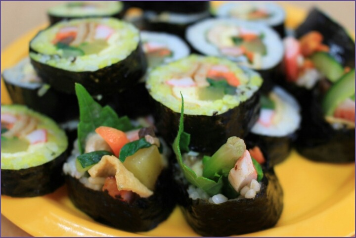 노랑김밥 이미지