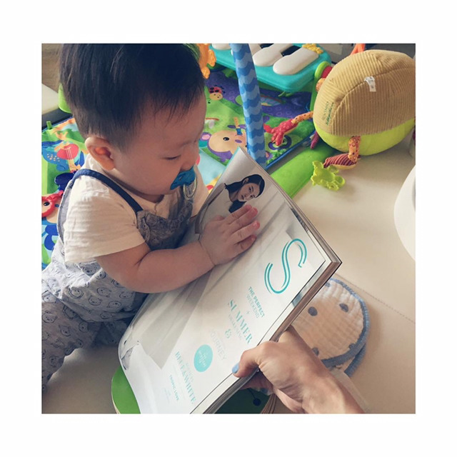 [이현이외] 이현이 인스타그램에 올라온 아들 파인애플군 사진들.jpg | 인스티즈