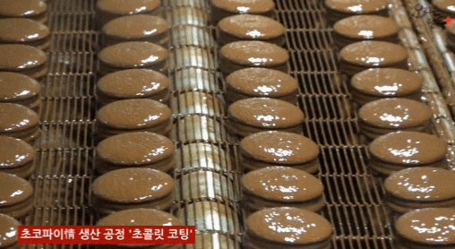 멍하게 보게되는 초코파이 생산과정 | 인스티즈