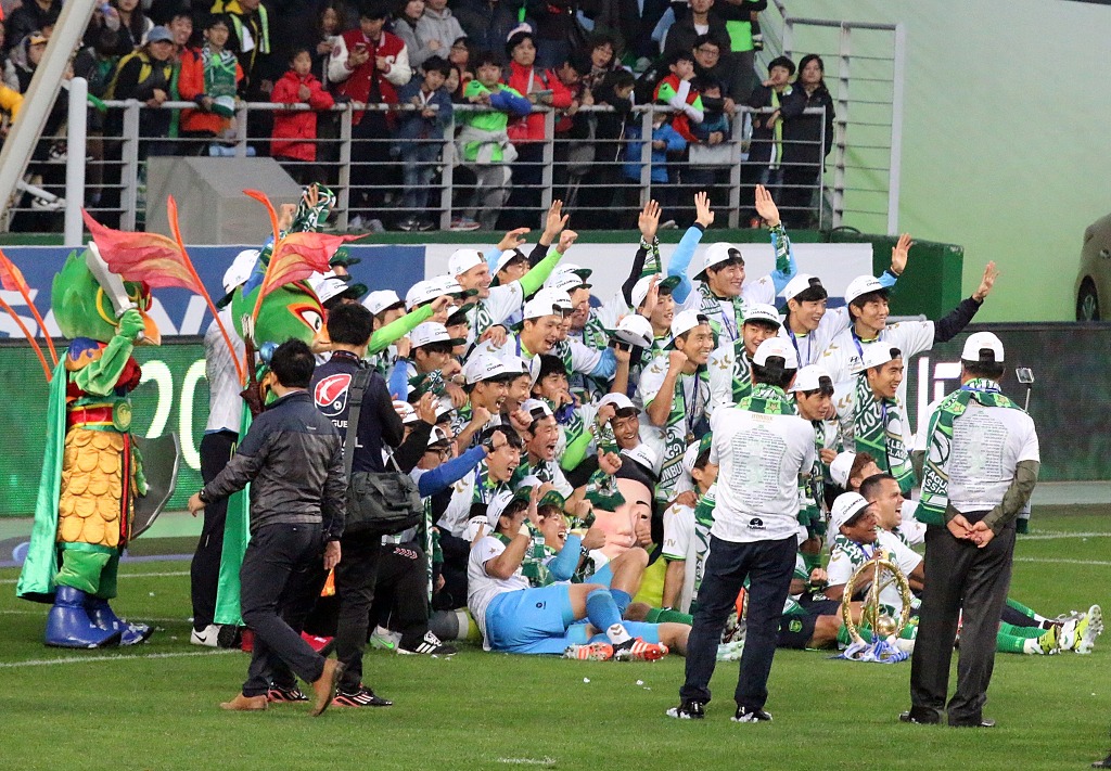 20151121 전북현대모터스 vs 성남FC 직관사진입니다.(2) *우승세레모니* | 인스티즈