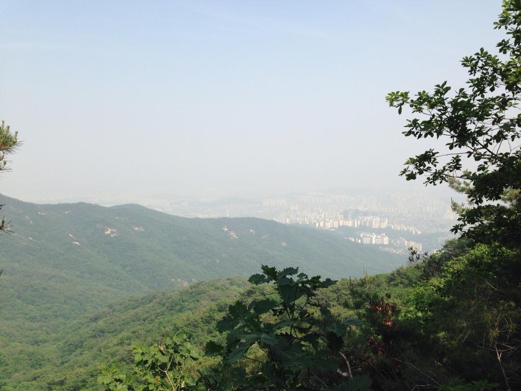 북한산 전경 이미지