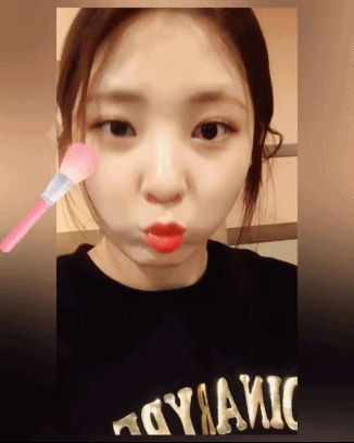 [프로듀스101] 푼수美로 투탑을 달리는 연습생.gif | 인스티즈