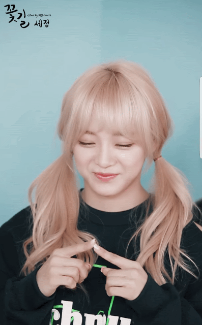 애교 부리는 김세정ㅋㅋㅋㅋㅋ.gif | 인스티즈