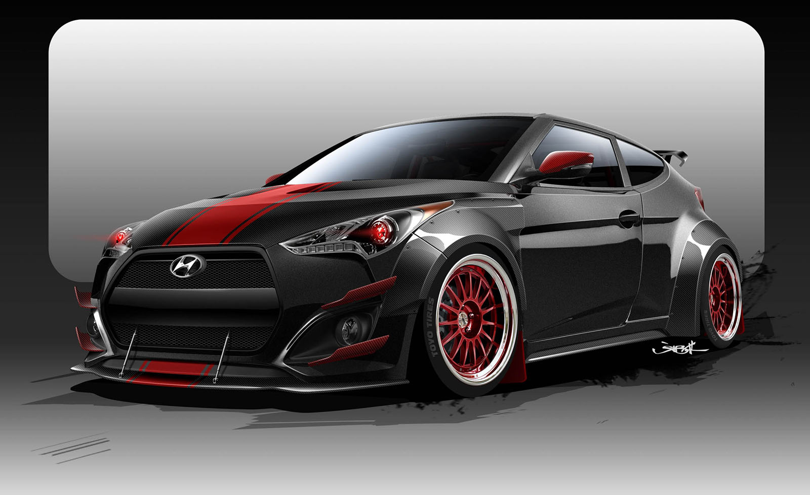 현대 벨로스터 터보 R-Spec by Blood Type Racing | 인스티즈
