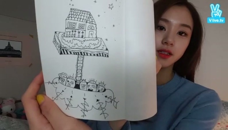 채영이 아기자기한 그림 실력.jpg | 인스티즈