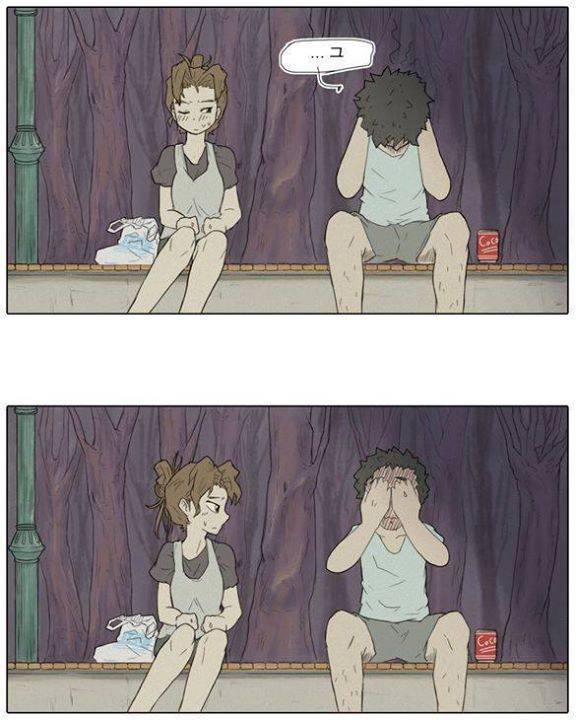 여자가 수줍게 고백하는 만화.jpg | 인스티즈