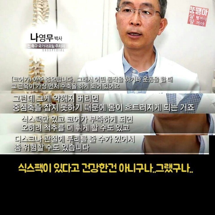 우리몸에서 가장 중요한 코어 근육 운동법.jpgif | 인스티즈