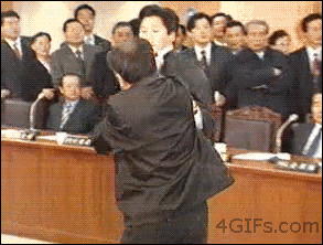정치인 싸움 레전드.gif | 인스티즈
