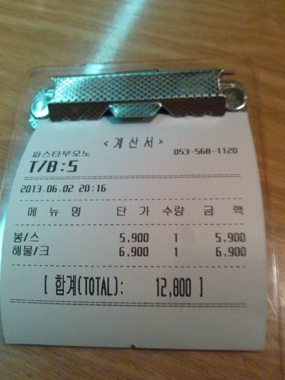 파스타부오노 이미지