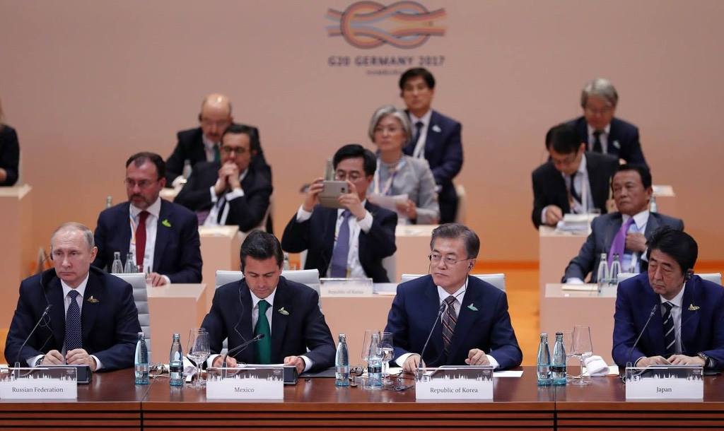 7/7(금) G20 정상회의 세션Ⅰ 문재인 대통령 선도발언 | 인스티즈