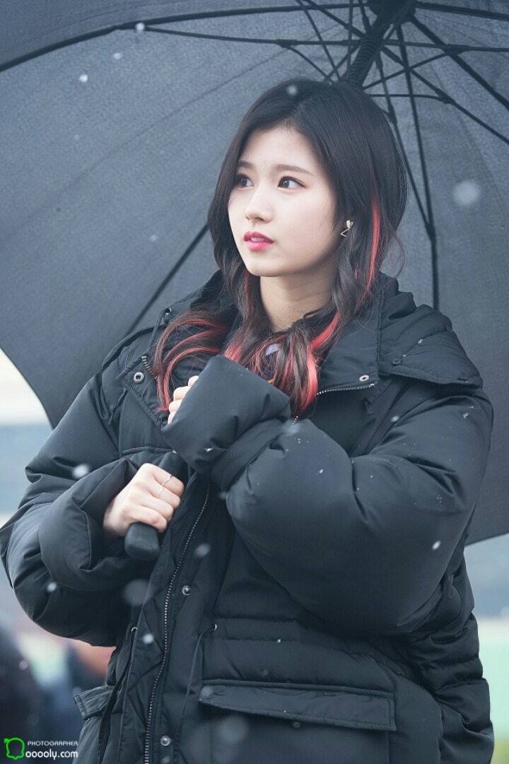 눈오는날에 트와이스 사나 미나 | 인스티즈