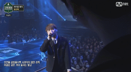 무대에서 성장드라마 남주같았던 김선재.gif | 인스티즈