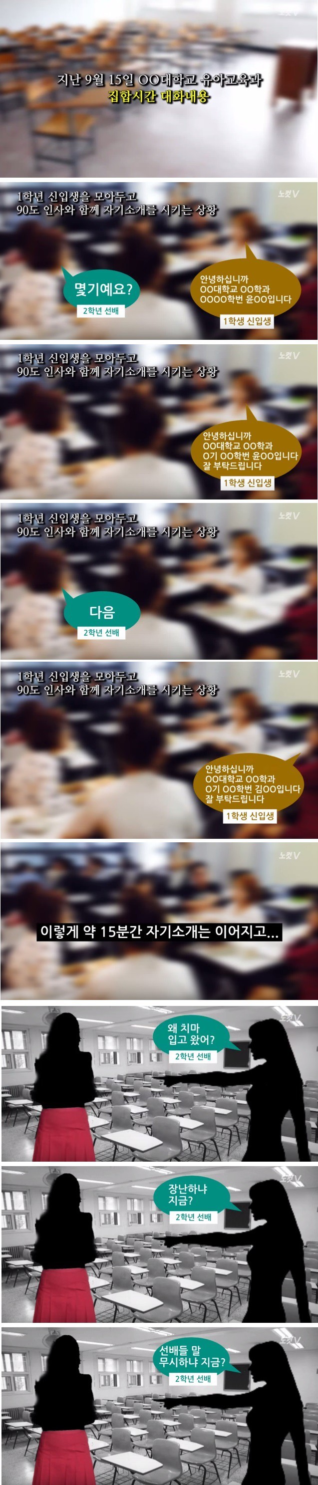  모 대학 유아교육과............ 집합시간 대화 내용 | 인스티즈
