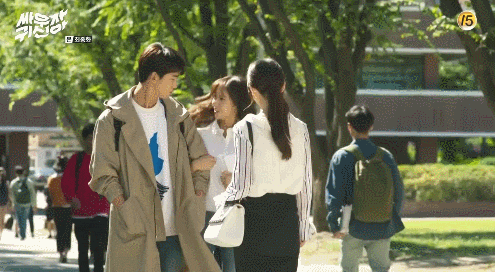 싸우자 귀신아 마지막회에 깨볶으며 꽁냥질 폭발하던 팔찌커플 | 인스티즈