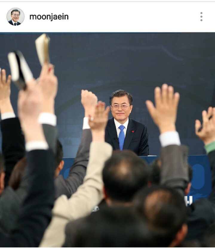 30분전에 올라온 문재인 대통령 인스타그램.jpg | 인스티즈