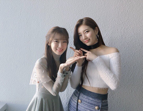 수지 만난 오마이걸 아린 | 인스티즈