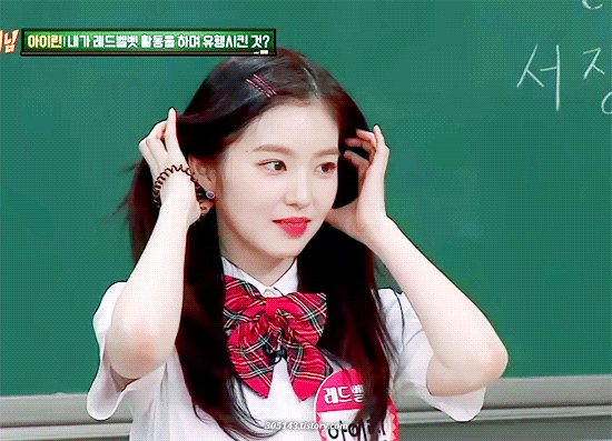 얼굴 천재 아이린.gif | 인스티즈