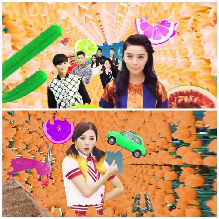 레드벨벳 행복 MV 표절한 중국 예능프로그램 쾌락대본영.jpg | 인스티즈