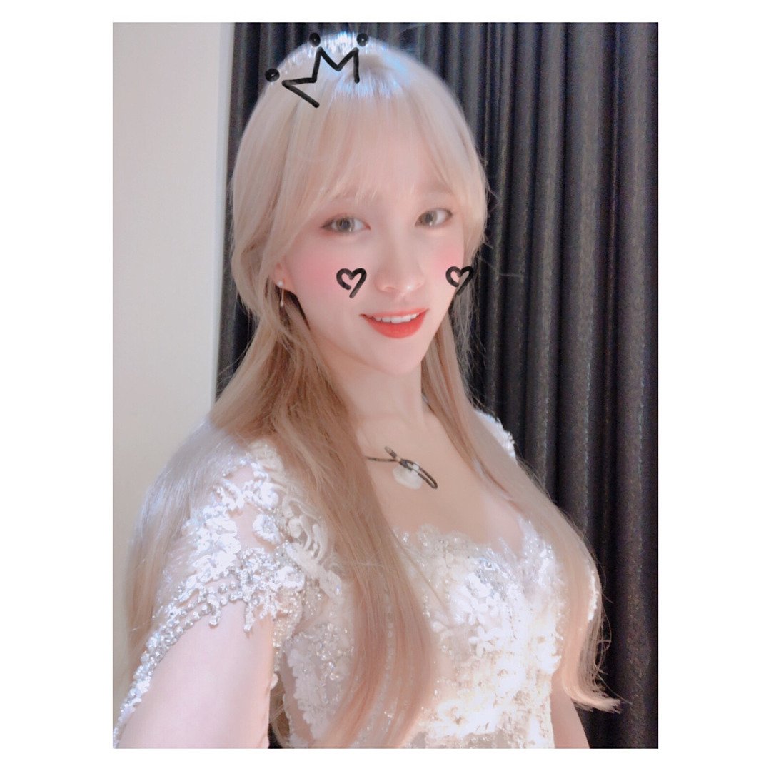 웨딩 드레스 입은 오늘자 하니 인스타그램.jpg | 인스티즈