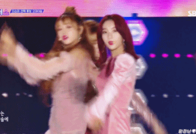 더쇼 오마이걸 비니, 아린.gif | 인스티즈