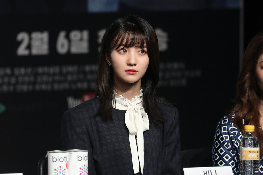 웹드라마 귀신과 산다 제작발표회 오마이걸 비니 | 인스티즈