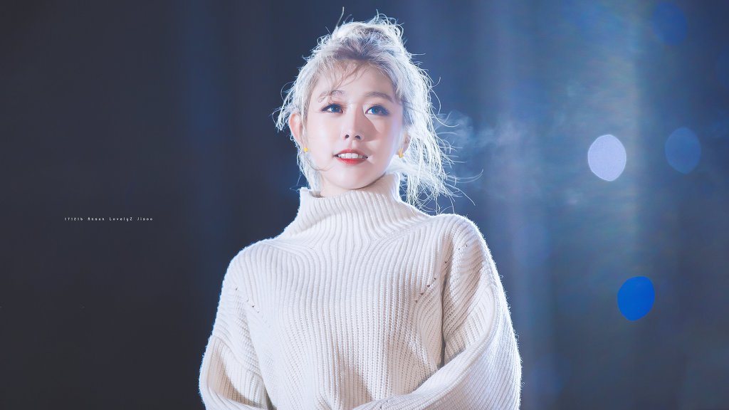 금발머리가 찰떡같이 어울리는 러블리즈 지수.jpg | 인스티즈