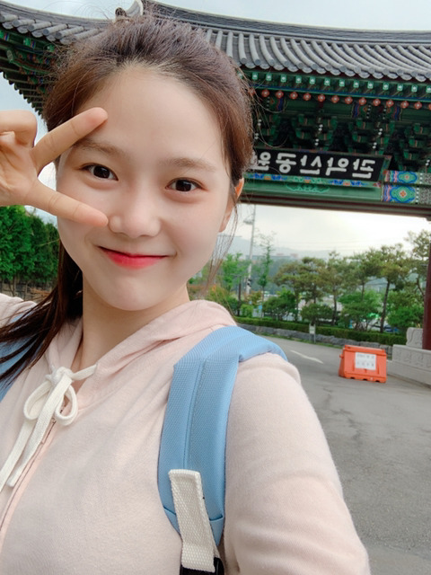 본인피셜 등산이 취미인 오마이걸 효정.jpg | 인스티즈