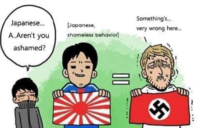 외국인들에게 설명하기 쉬운 전범기 이미지 | 인스티즈