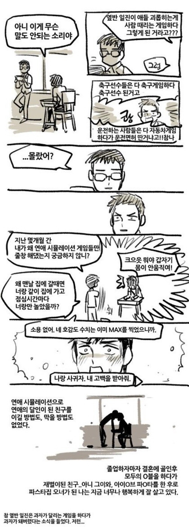 애들 괴롭히는게 사람 때리는 게임하다 그렇게 된 거라고??? | 인스티즈