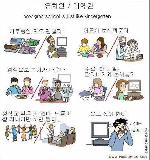 유치원생과 대학원생의 공통점 | 인스티즈