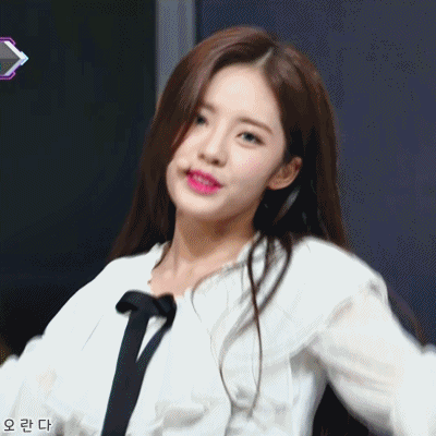 180607 엠카운트다운 프로미스나인 박지원.gif | 인스티즈