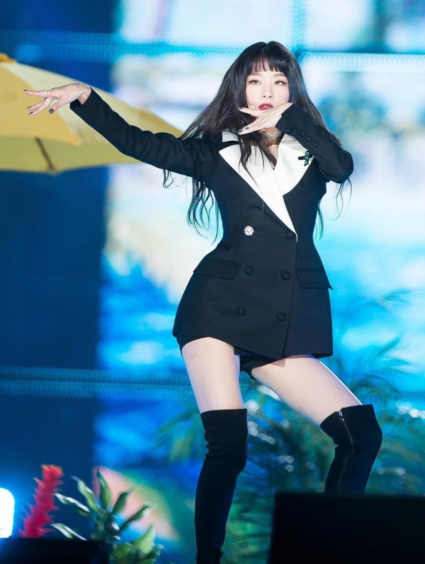 가요대전 카리스마 슬기.jpgif | 인스티즈