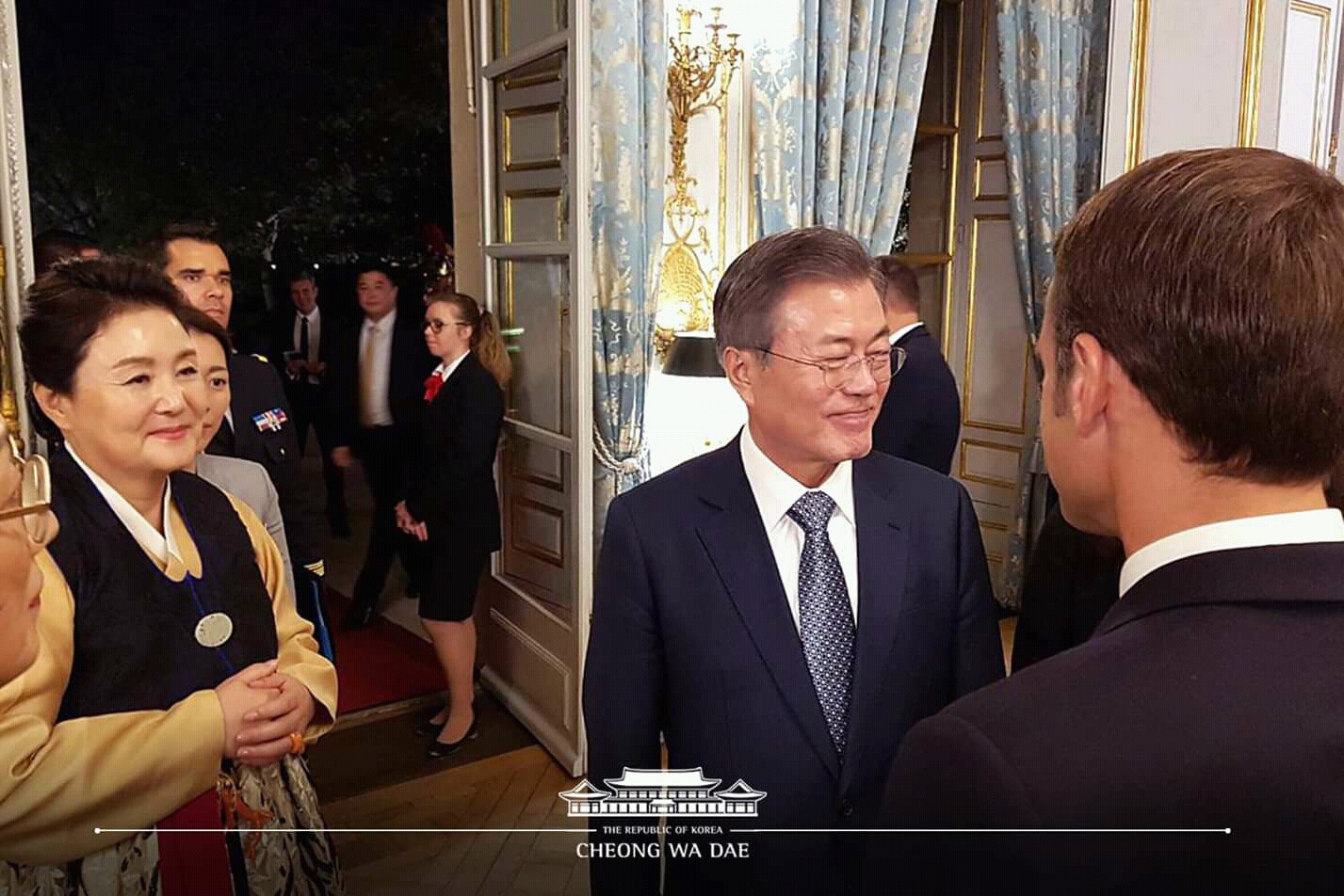  한-프 국빈 만찬 현장 사진 | 인스티즈
