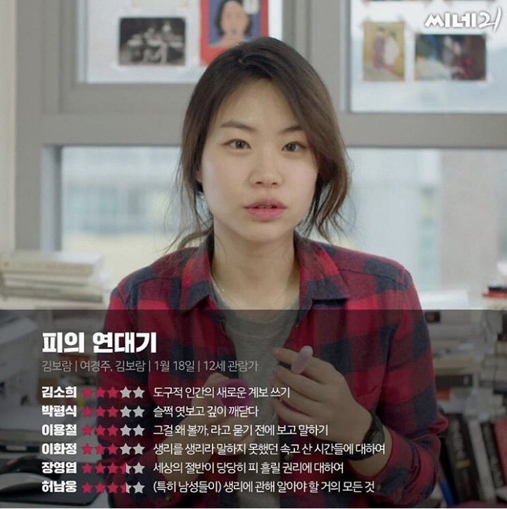 배우 류준열이 크라우드 펀딩에 참여한 국내 최초 생리탐구 다큐영화＜피의 연대기＞ | 인스티즈