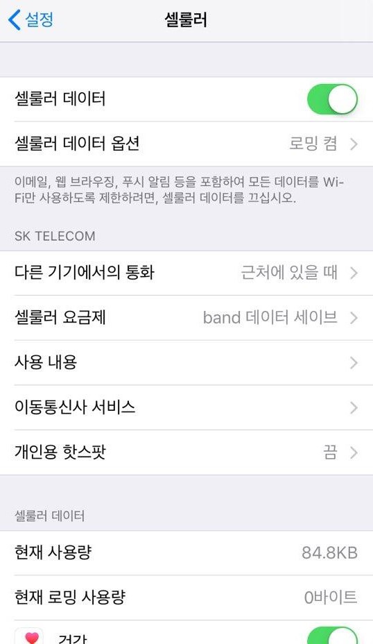 아이폰에서 자신의 요금제 확인하는 방법 팁 | 인스티즈