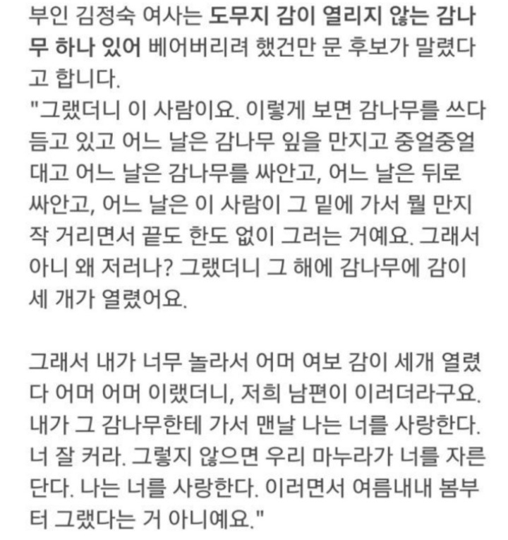 자연과 모든 동식물을 사랑하시는 문재인 대통령 일화 | 인스티즈