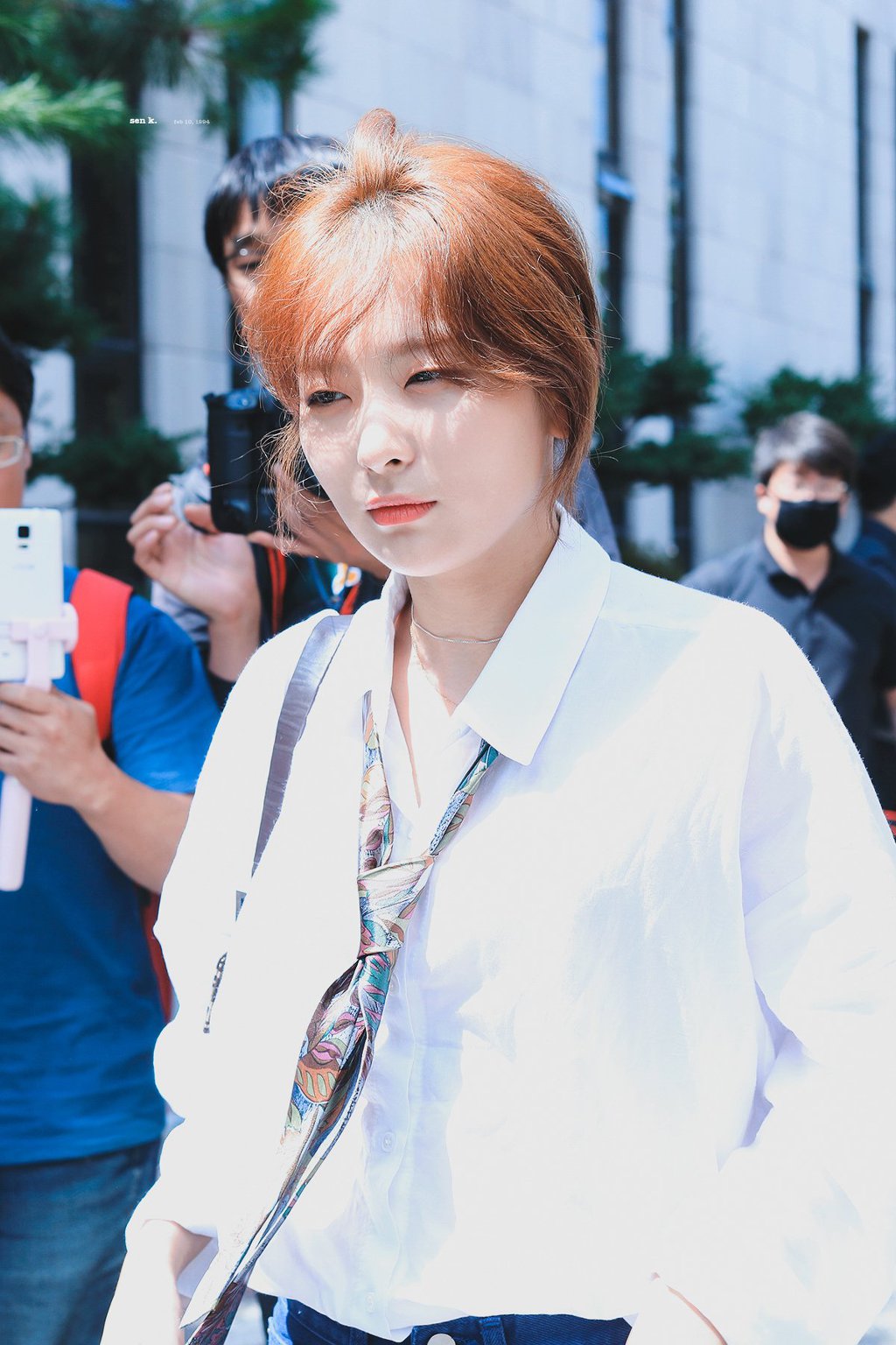 묶은 머리가 잘어울리는 슬기.jpgif | 인스티즈