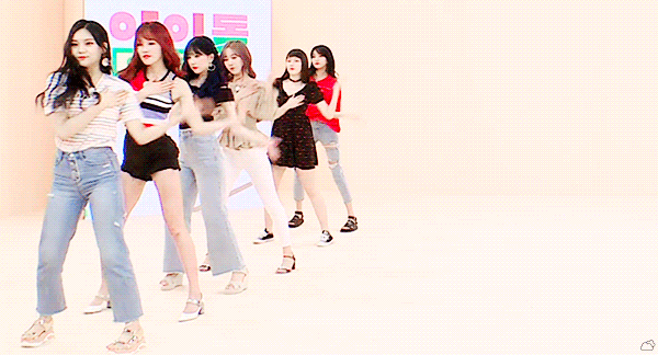 여자친구 어제자 아이돌룸 일체화 댄스.jpg.gif | 인스티즈