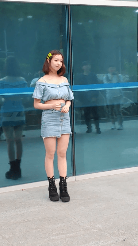 버스터즈 채연 GIF | 인스티즈